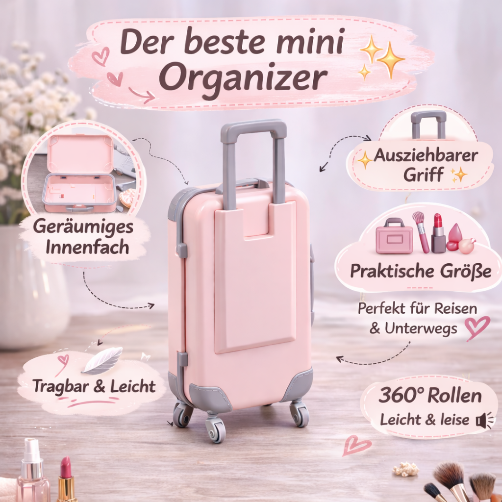 Mobiler Kosmetik Organizer